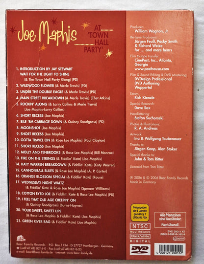 Joe Maphis At Town Hall Party DVD (Very good, 2006, NR, Bear Family Records, 1 hour 8 minutes)