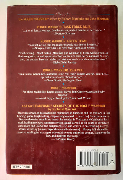 Rogue Warrior #5: Designation Gold by Richard Marcinko; John Weisman (Good, 1997, HC, 355 pages, Pocket Books)