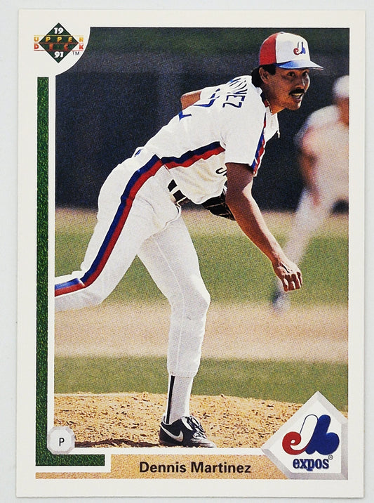 Martinez Dennis Montreal Expos Pitcher #385 Upper Deck 1991 Baseball Card