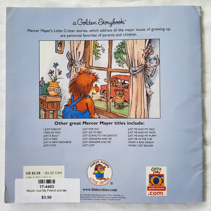 Just My Friend and Me by Mercer Mayer (Good, 1988, Pbk, 24 pages, Golden Books)