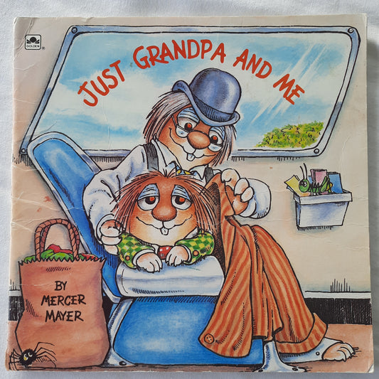 Just Grandpa and Me by Mercer Mayer (Good, 1985, Pbk, 24 pages, Golden Books)