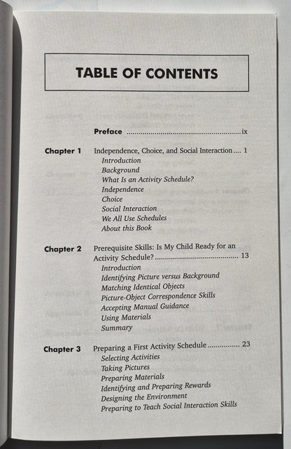 Activity Schedules for Children with Autism: Teaching Independent Behavior by Lynn E. McClannaham; Patricia J. Krantz (Very good, 1999, Pbk, 117 pages, Woodbine house)