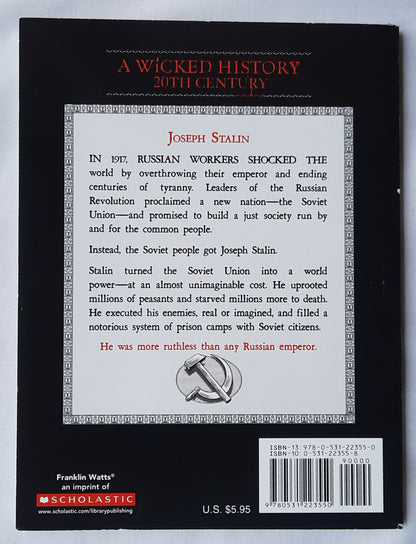 A Wicked History: Stalin by Sean McCollum (New, 2010, Pbk, 128 pages, Scholastic)