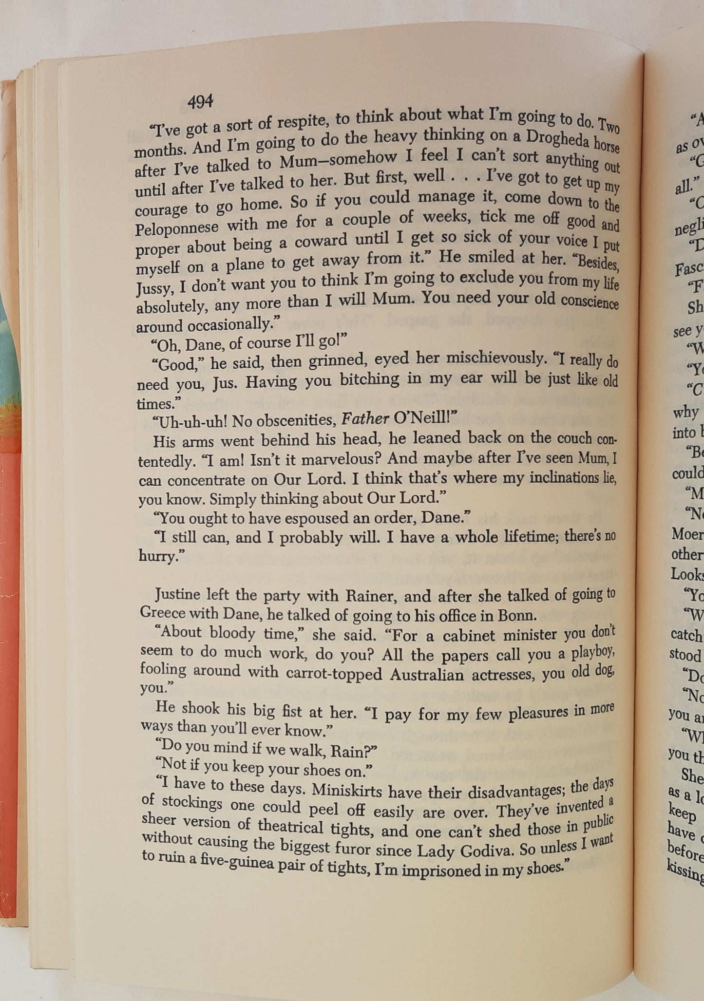 The Thorn Birds by Colleen McCullough (Very good, 1977, HC, 560 pages, Harper & Row)