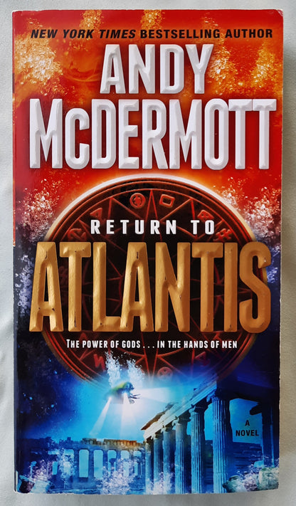Return to Atlantis by Andy McDermott (Nina Wilde & Eddie Chase #8, Very good, 2012, Pbk, 481 pages, Bantam Books)