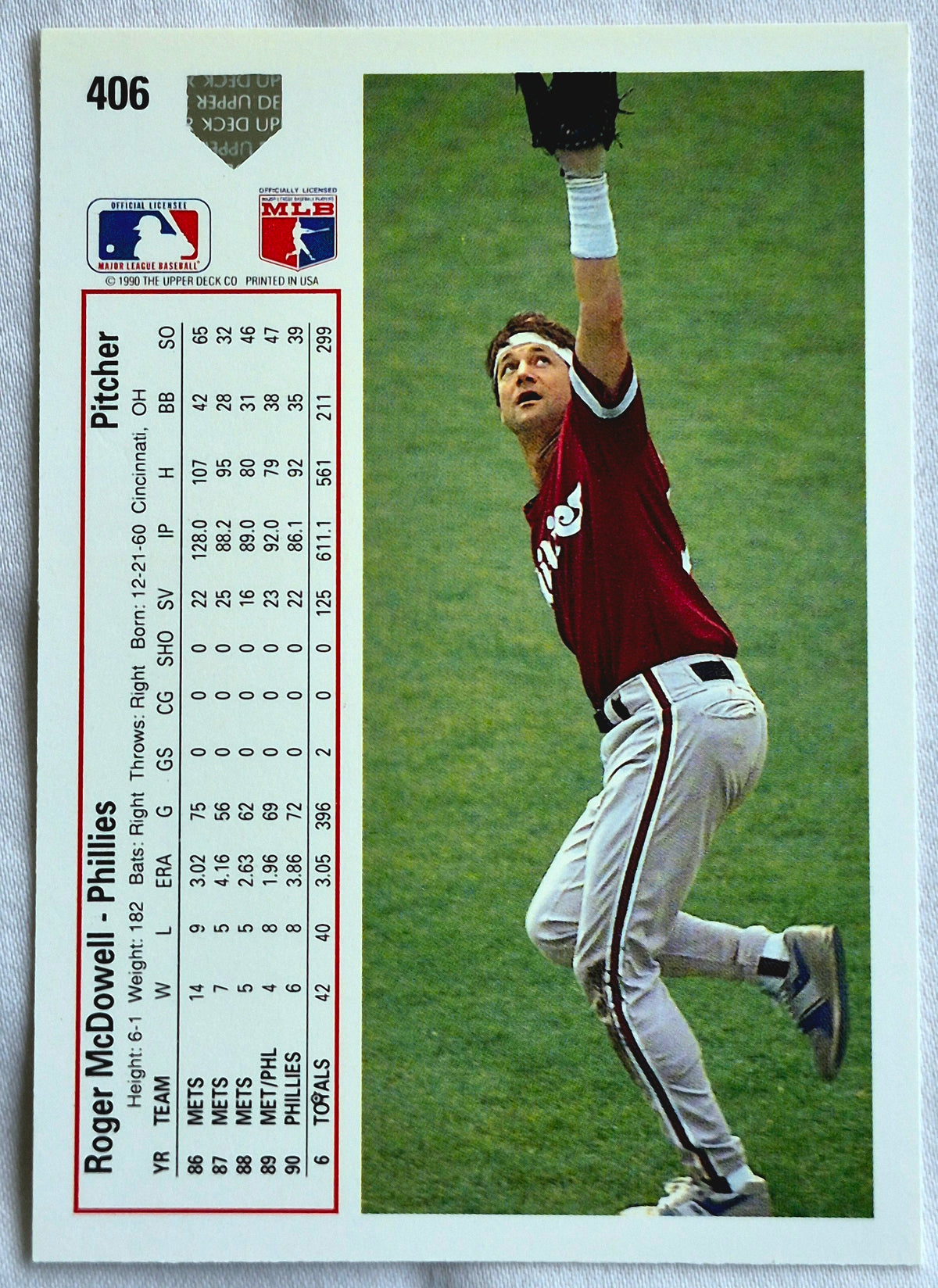 Magadan Dave New York Mets Primera Base #201 Score '92 Tarjeta de Béisbol