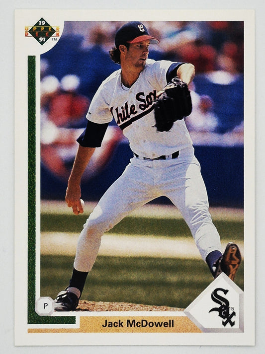 McDowell Jack Chicago White Sox Pitcher #323 Upper Deck 1991 Baseball Card