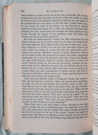 Blackwater Volume II by Michael McDowell (The War/The Fortune/Rain, Good, 1983, HC, 402 pages, Avon)