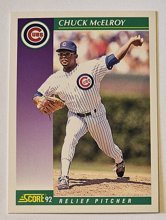Bewertung '92 Julio Machado Milwaukee Brewers Relief Pitcher #353 Baseballkarte Nahezu Neuwertig