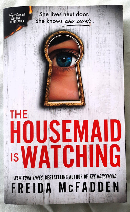 The Housemaid is Watching by Freida McFadden (Like New, 2024, Pbk, 388 pages, Poisoned Pen Press)