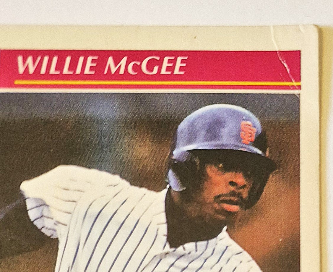 McGee Willie San Francisco Giants Center Field #112 Score '92 Baseball Card