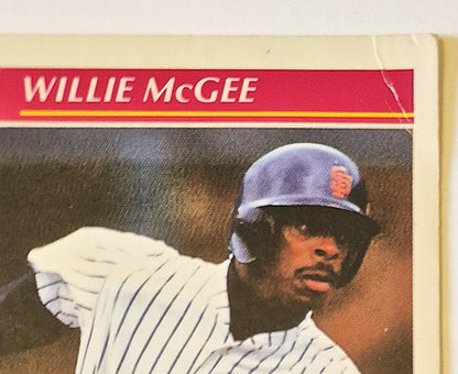 McGee Willie San Francisco Giants Center Field #112 Score '92 Baseball Card