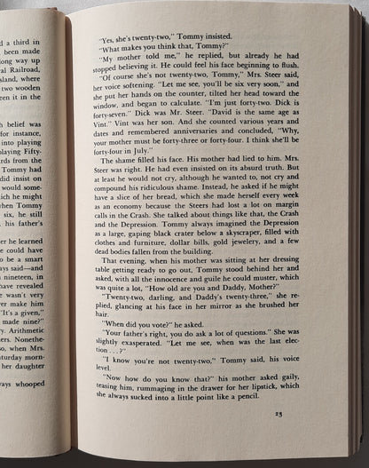 Testing the Current by William McPherson (Very good, 1984, HC, 348 pages, Simon & Schuster)