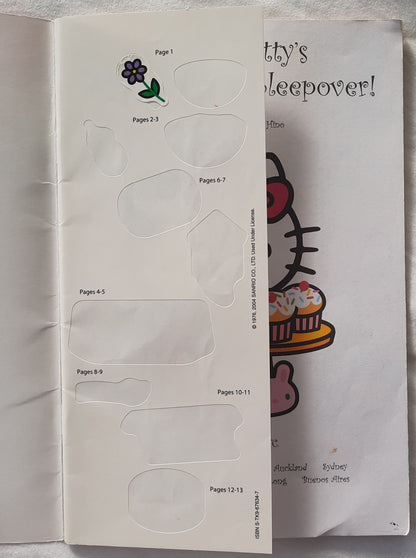 Hello Kitty's Superterrific Sleepover! by Mark McVeigh (Good, 2004, Pbk, 32 pages, Scholastic)