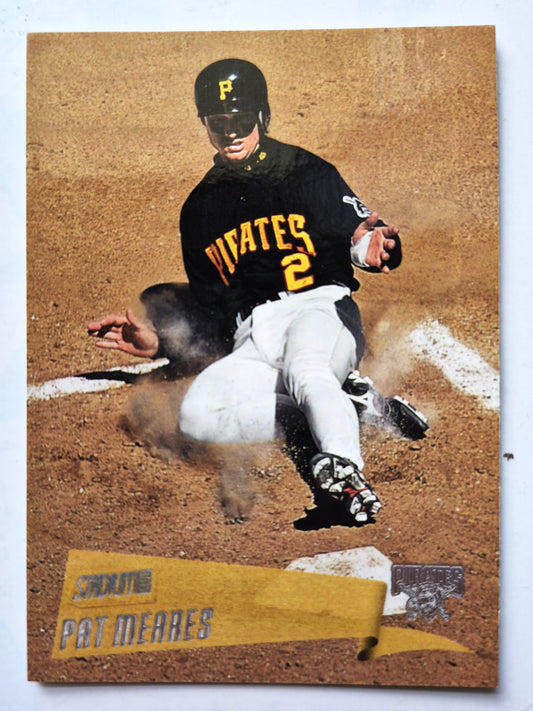 Meares Pat Pittsburgh Pirates 2nd Base #159 Topps 2000 Stadium Club Baseball Card
