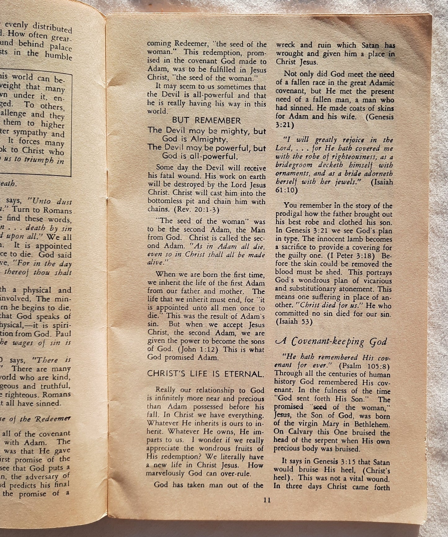 God's Great Covenants: Highlights of Scripture Part 2 Teacher's Book by Henrietta C. Mears (Good, 1952, Pbk, 72 pages, Gospel Light Press)