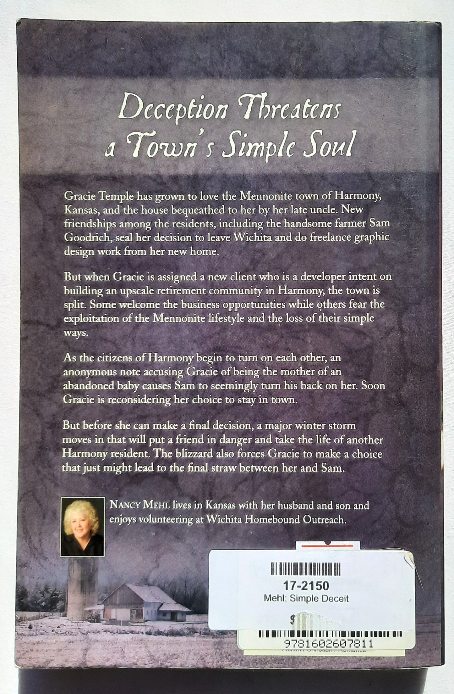 Simple Deceit #2 von Nancy Mehl (The Harmony Series, Neu, 2010, Tb, 363 Seiten, Barbour)