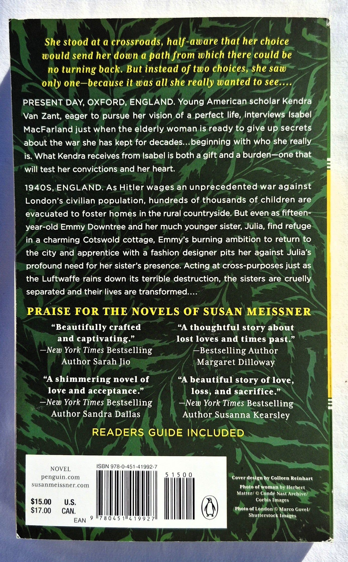 Secrets of a Charmed Life von Susan Meissner (Sehr gut, 2015, Pbk, 416 Seiten, New American Library)