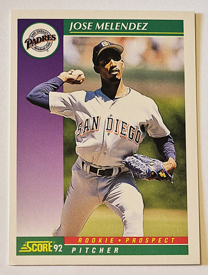 Bewertung '92 Julio Machado Milwaukee Brewers Relief Pitcher #353 Baseballkarte Nahezu Neuwertig