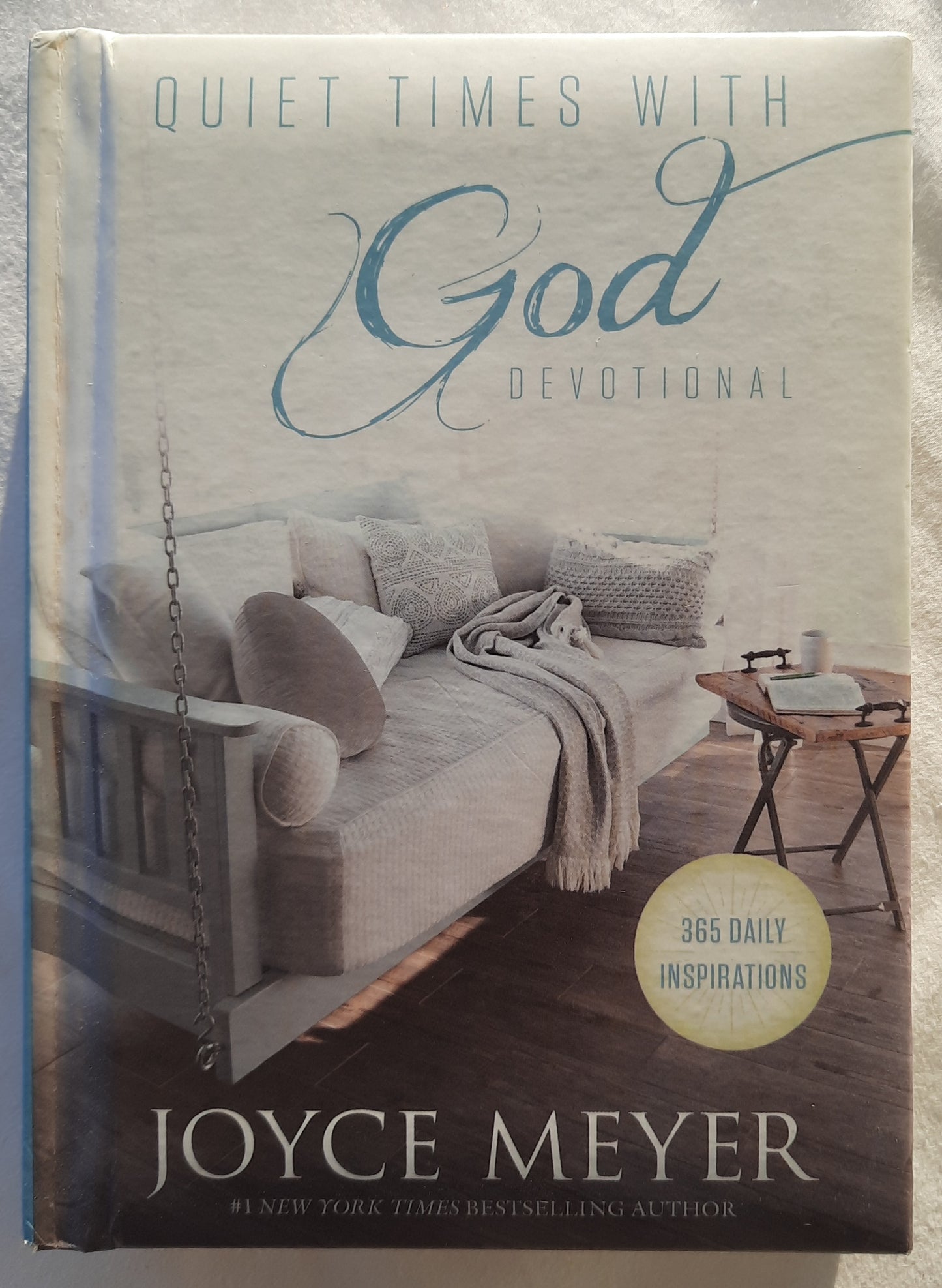 Quiet Times with God Devotional by Joyce Meyer (Acceptable, 2020, HC, 365 pages, Faith Words)