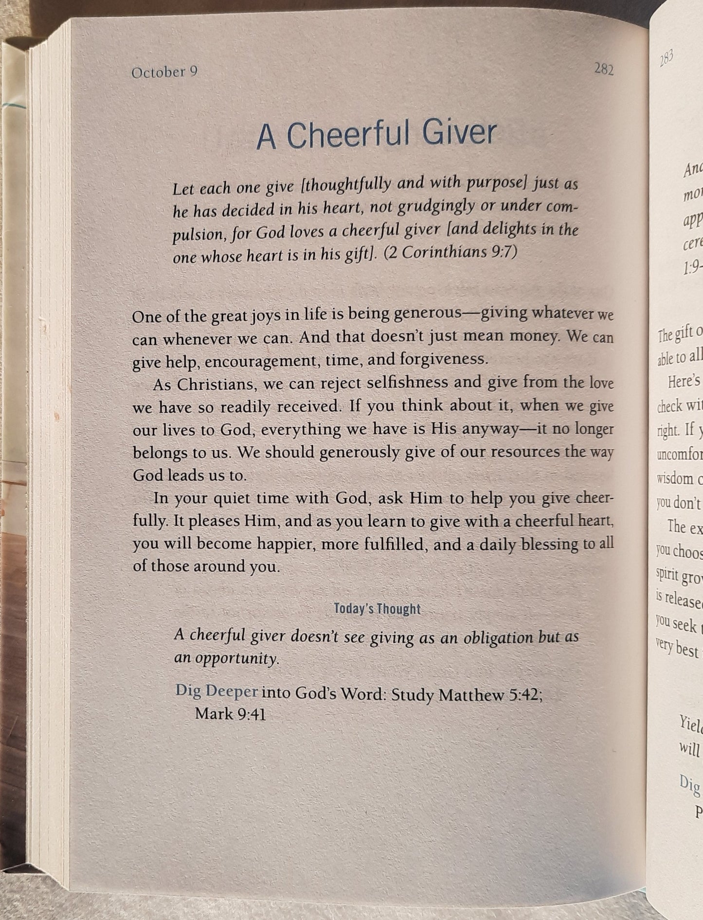 Quiet Times with God Devotional by Joyce Meyer (Acceptable, 2020, HC, 365 pages, Faith Words)