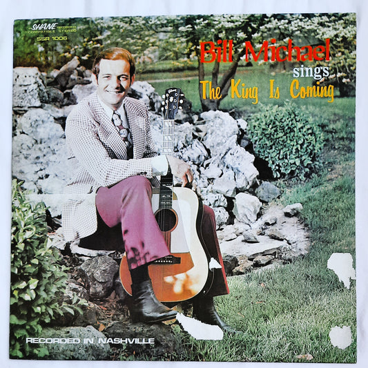 Bill Michael Sings The King Is Coming Soon Full-Length Christian Vinyl Record (Very Good, SSR 1006)