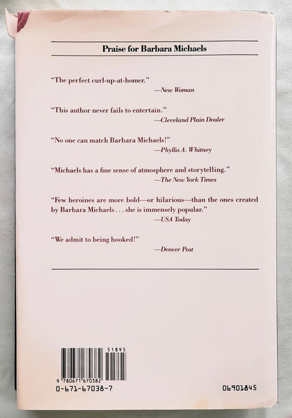 Into the Darkness by Barbara Michaels (Very Good, 1990, HC, 348 pages, Simon & Schuster)