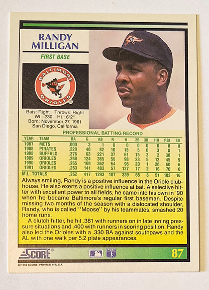 Bewertung '92 Julio Machado Milwaukee Brewers Relief Pitcher #353 Baseballkarte Nahezu Neuwertig