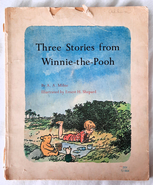 Three Stories from Winnie-the-Pooh by A.A. Milne (Acceptable, 1966, Pbk, 64 pages, Scholastic)