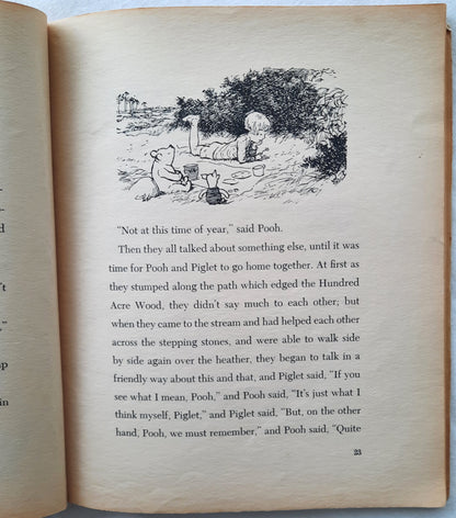 Three Stories from Winnie-the-Pooh by A.A. Milne (Acceptable, 1966, Pbk, 64 pages, Scholastic)