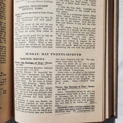 The Ministers Manual (Doran's) 1962 Edition edited by M. K. W. Heicher (Good, 1961, HC, 333 pages, Harper & Brothers)