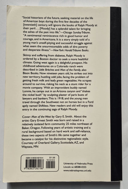 Shaking the Nickel Bush von Ralph Moody (Little Britches #6, Sehr gut, 1994, Taschenbuch, 236 Seiten, University of Nebraska Press)
