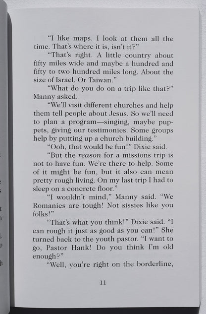 Dixie & Perry by Gilbert Morris (Dixie Morrie Adventure #8, New, 1999, Pbk, 176 pages, Moody Publishers)