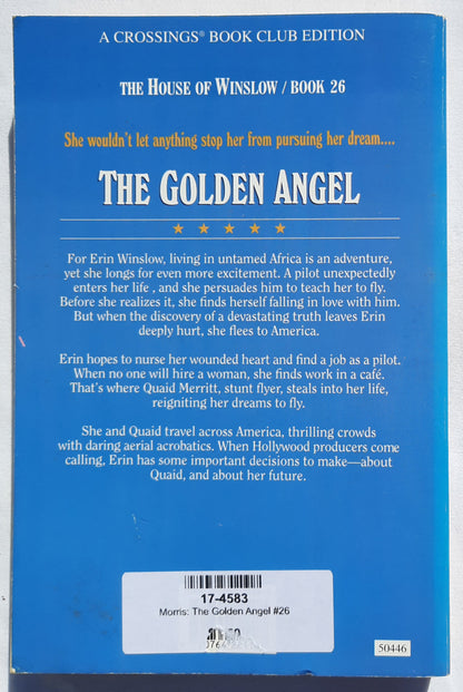 The Golden Angel by Gilbert Morris (House of Winslow #26, Good, 2001, Pbk, 320 pages, Bethany House)