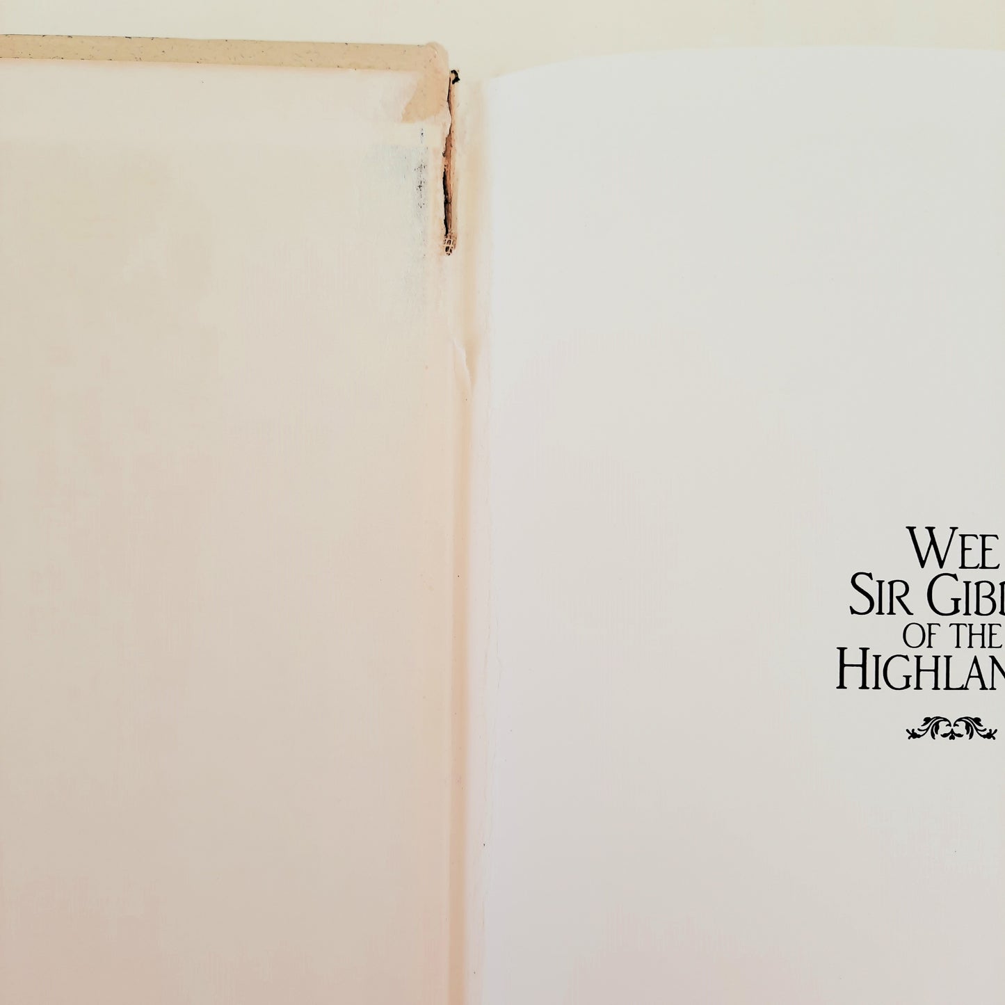 Wee Sir Gibbie of the Highlands by George MacDonald (Very good, 1990 HC, 239 pages, Bethany House)