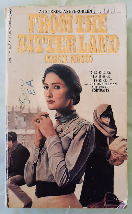 From the Bitter Land by Maisie Mosco (Good, 1981, Pbk, 322 pages, Bantam Books)