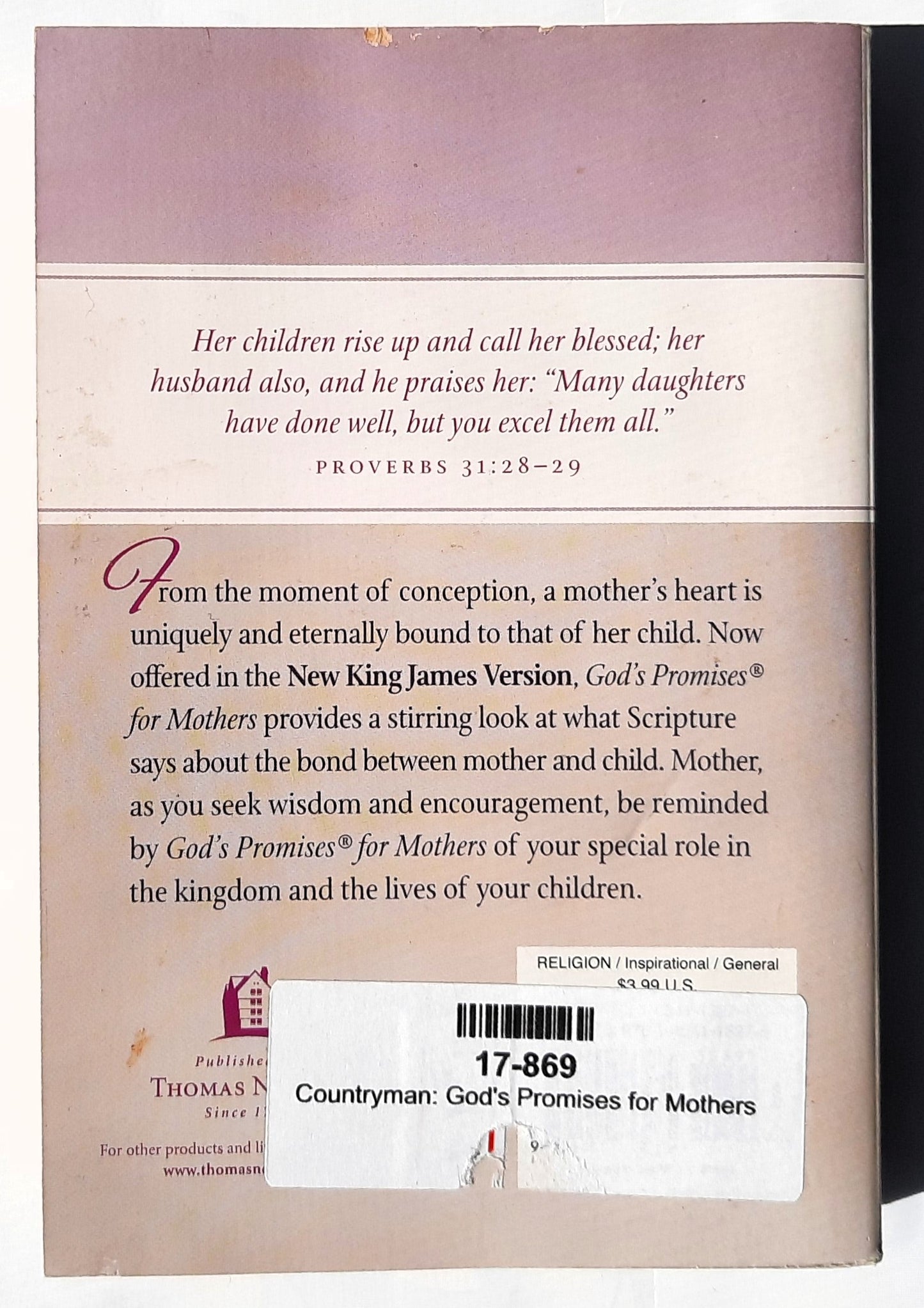 Gottes Verheißungen für Mütter von Kay Kilgore Wheeler (Gut, 2007, Taschenbuch, 306 Seiten, Thomas Nelson)