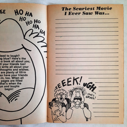 The Laugh a Minute Sign In Book von Marybeth Murasko (Gut, 1963, Tb., Watermill Press)