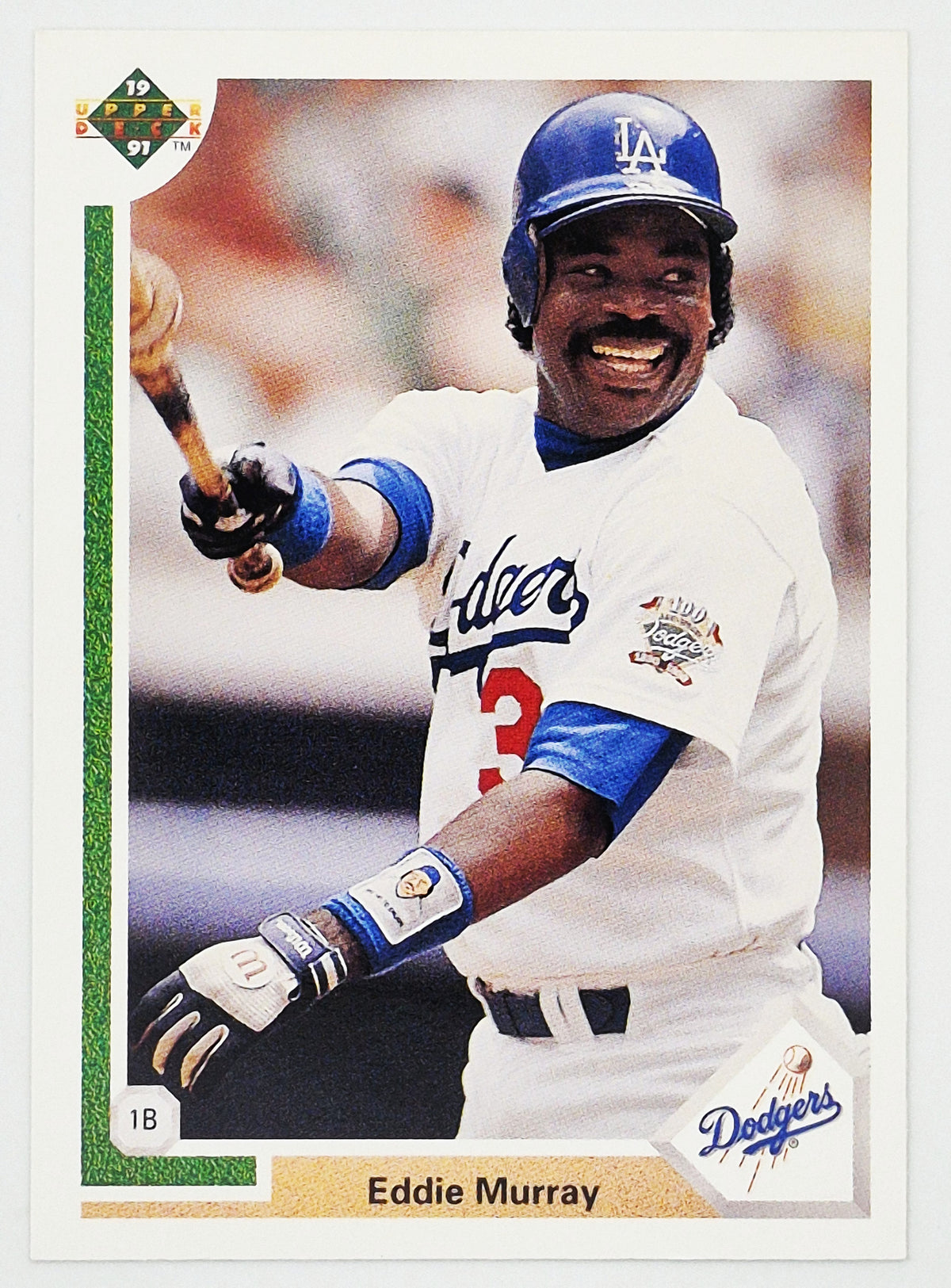 Murray Eddie LA Dodgers 1st Base #237 Upper Deck 1991 Baseball Card