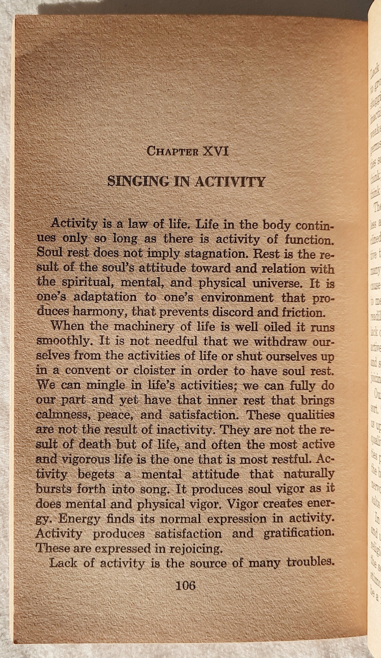 The Secret of the Singing Heart Revised and Abridged by C. W. Naylor (Good, 1974, PBK, 126 pages, Warner Press)