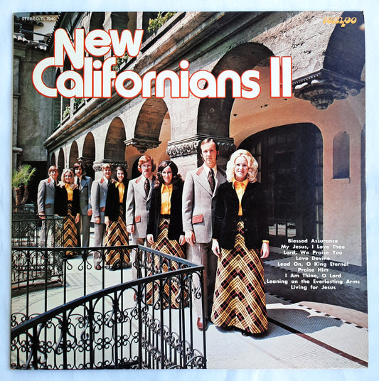 Tempo New Californians II Collectible Christian Full-Length Vinyl Record (1972, Very good, TL-7040)