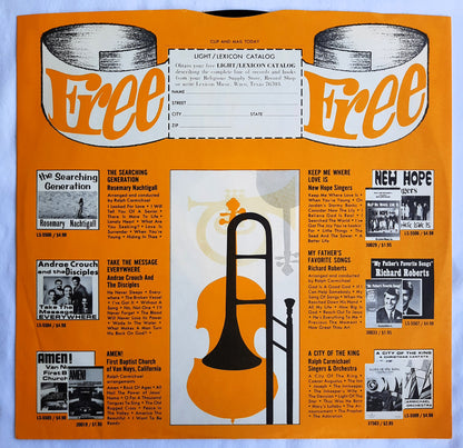 Light Records: New Hope: God of All of Us LP Vinyl Record (Very good, 1972)