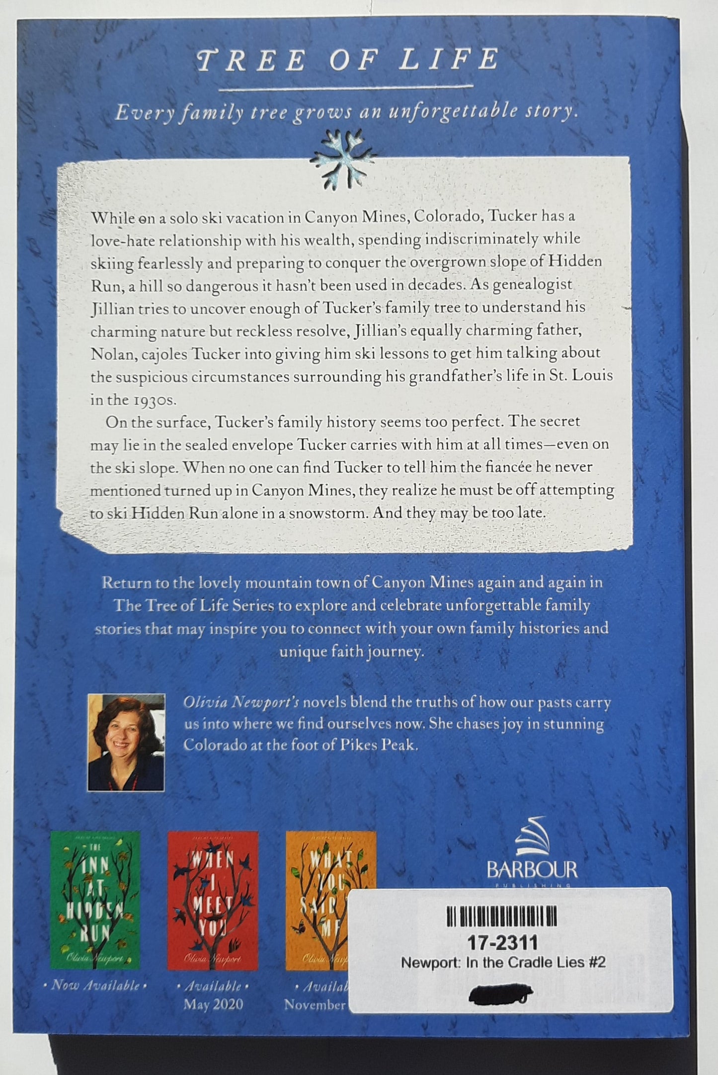 In the Cradle Lies von Olivia Newport (Tree of Life #2, Neu, 2019, Pbk, 256 Seiten, Barbour)