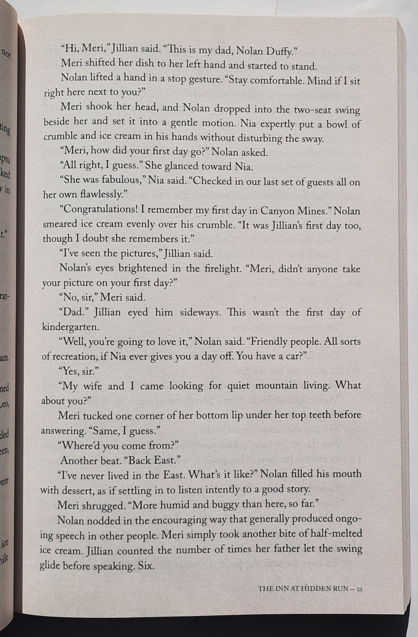 The Inn at Hidden Run by Olivia Newport (Tree of Life #1, New, 2019, Pbk, 255 pages, Barbour)