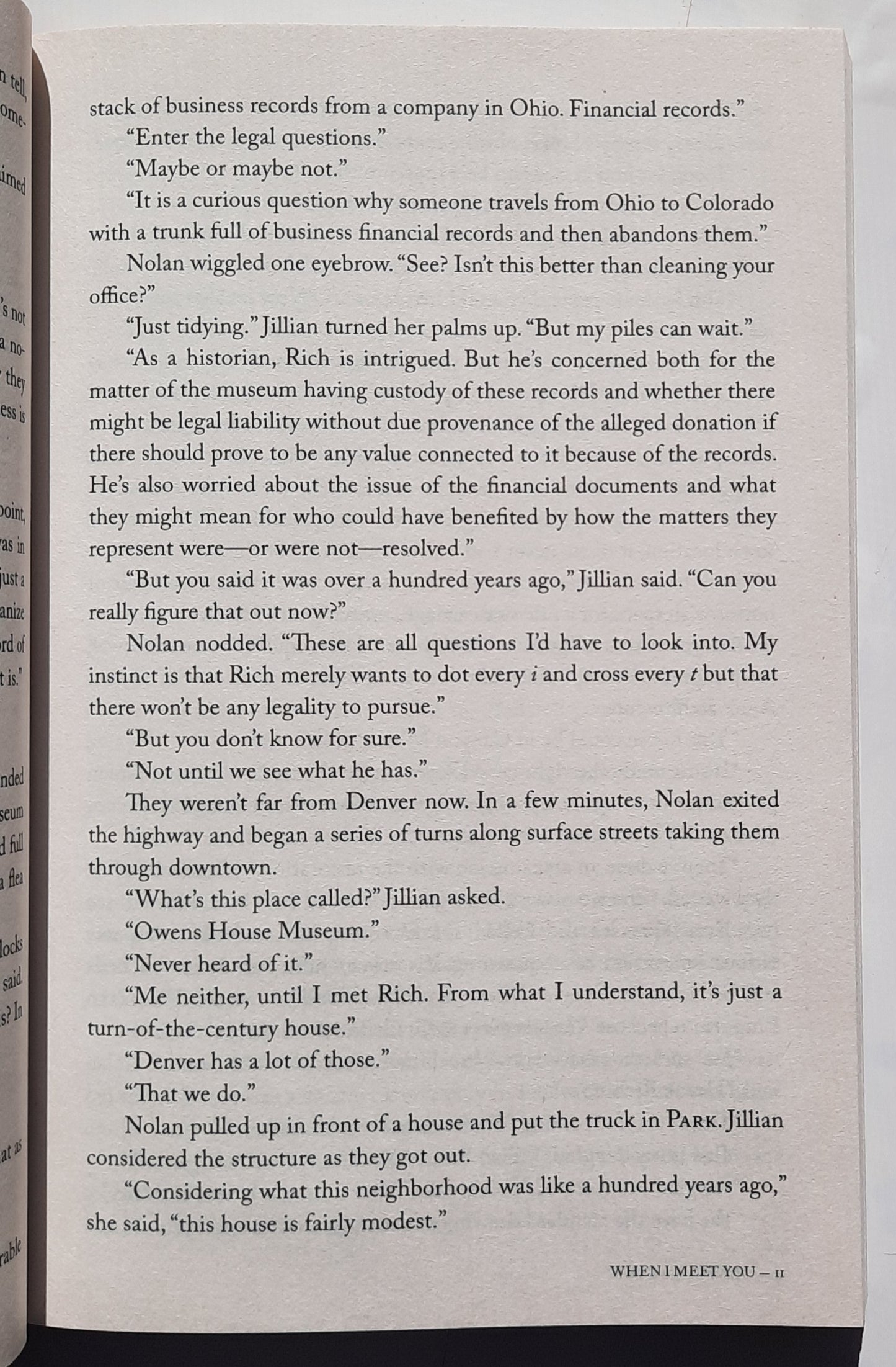 When I Meet You by Olivia Newport (Tree of Life #3, New, 2020, Pbk, 256 pages, Barbour)