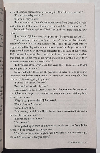 When I Meet You by Olivia Newport (Tree of Life #3, New, 2020, Pbk, 256 pages, Barbour)