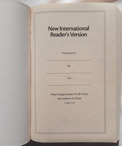 NiRV Holy Bible Gift & Award Bible (Very good, 1999, PBk, 1011 pages, Zonderkidz)