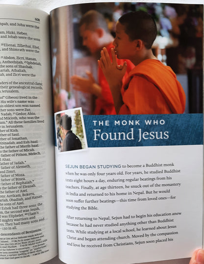 NLT The One Year Pray for the Persecuted Bible (New w/damage, 2021, PBK, 1184 pages, Tyndale House)