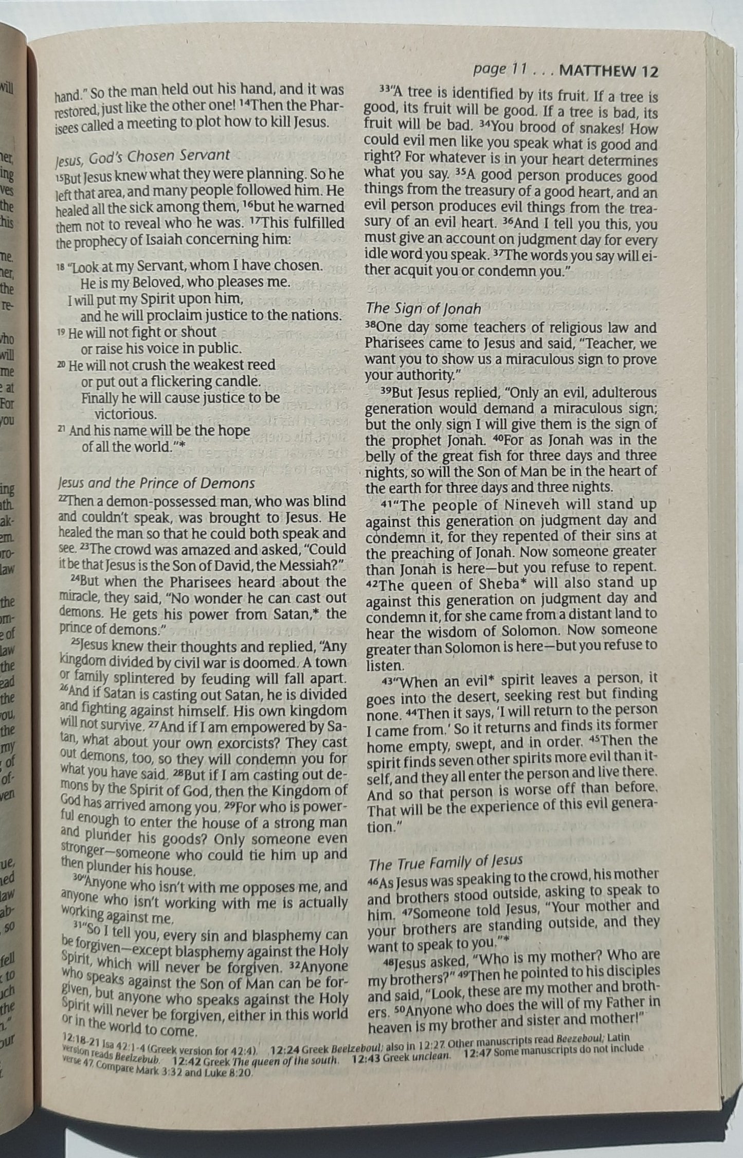 NLT Abundant Life New Testament (Very good, 2004, Pbk, 230 pages, Tyndale House)