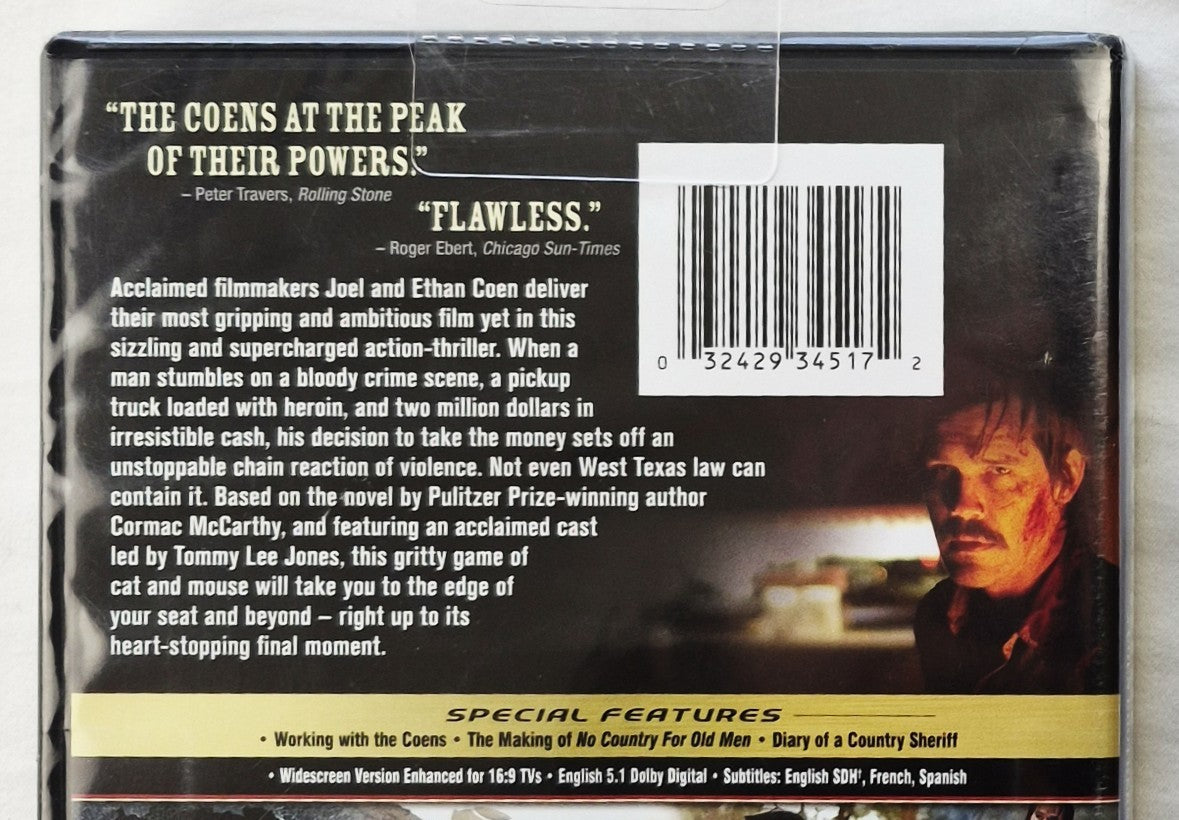 No Country for Old Men von Coen Brothers (Neu, FSK 16, 2007, Paramount Movies)